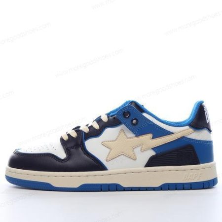 Cheap Shoes A BATHING APE BAPE SK8 STA ‘Blue White Black’