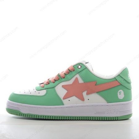 Cheap Shoes A BATHING APE BAPE STA ‘Green Pink’