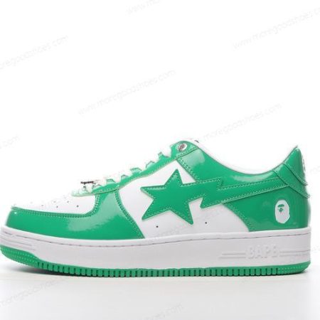 Cheap Shoes A BATHING APE BAPE STA ‘Green White’ 1H70191001-GRA