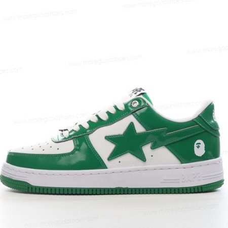 Cheap Shoes A BATHING APE BAPE STA ‘Green White’ 1I70-291-001