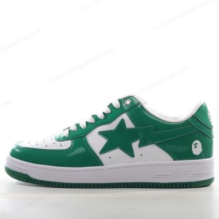 Cheap Shoes A BATHING APE BAPE STA ‘Green White’ 1I70191002-GRN