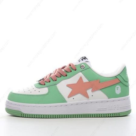 Cheap Shoes A BATHING APE BAPE STA ‘Green White Orange’