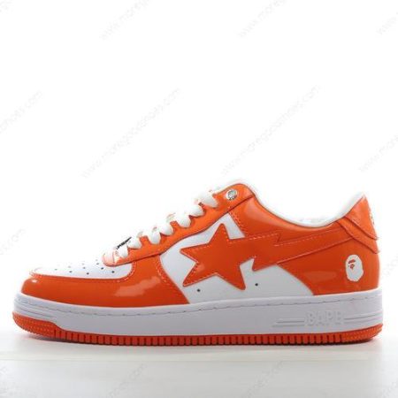 Cheap Shoes A BATHING APE BAPE STA ‘Orange White’ 1H70291001-ORG