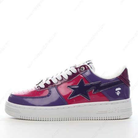 Cheap Shoes A BATHING APE BAPE STA ‘Purple Blue Red Black White’ 1FWH201046-PUR