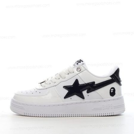 Cheap Shoes A BATHING APE BAPE STA ‘White Black’