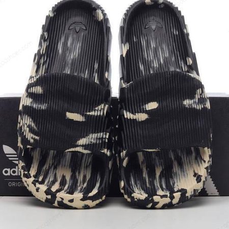 Cheap Shoes Adidas Adilette 22 Slides ‘Black Grey’