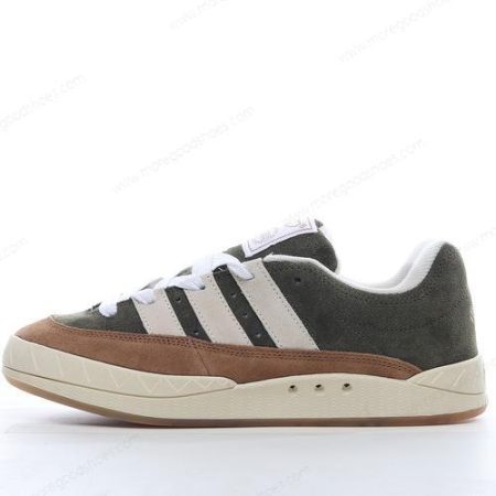 Cheap Shoes Adidas Adimatic Human Made ‘Dust Green White Brown’ HP9914