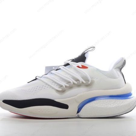 Cheap Shoes Adidas Alphaboost V1 ‘White Black Blue’ HP2757