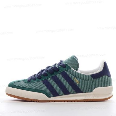 Cheap Shoes Adidas CORD TRAINERS ‘Navy Green White’ H01821