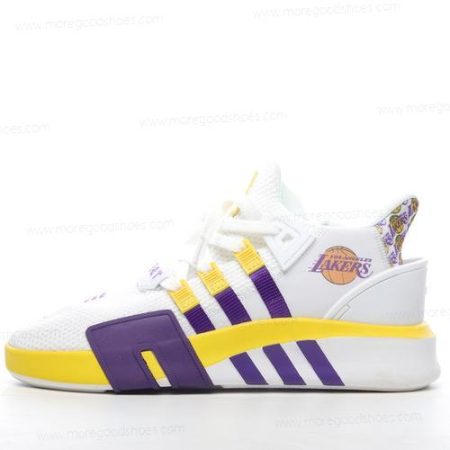 Cheap Shoes Adidas EQT Basketball Adv V2 ‘White Purple Yellow’