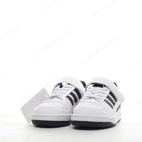 Cheap Shoes Adidas Forum 84 Low GS Kids Black White