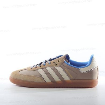 Cheap Shoes Adidas Gazelle Indoor ‘Grey Brown Blue’