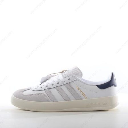Cheap Shoes Adidas Gazelle Indoor Kith Classics ‘White Navy’ IE2572