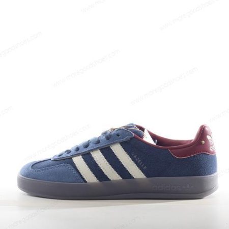 Cheap Shoes Adidas Gazelle Indoor ‘Navy Gold Off White’