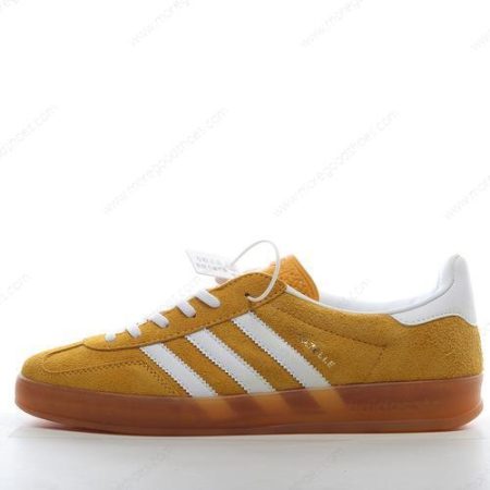 Cheap Shoes Adidas Gazelle Indoor ‘Orange White Gold’ HQ8716