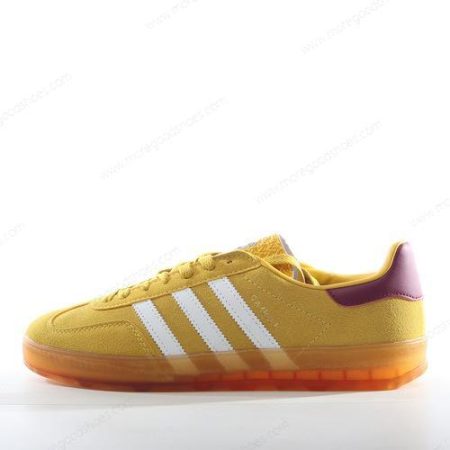 Cheap Shoes Adidas Gazelle Indoor ‘Yellow White Red’ IE7003