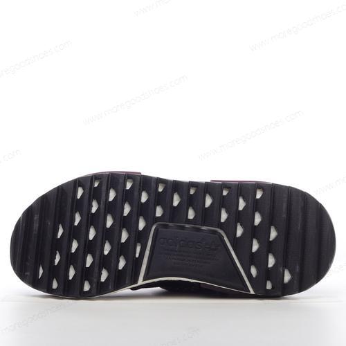 Cheap Shoes Adidas NMD Black White Purple D97921