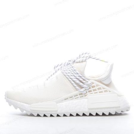 Cheap Shoes Adidas NMD Pharrell Blank Canvas ‘White’ AC7031