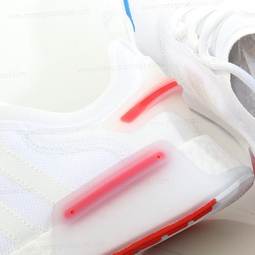 Cheap Shoes Adidas NMD V3 White Red Blue GZ4312