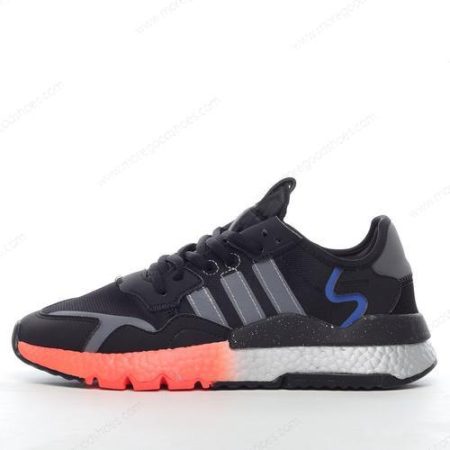 Cheap Shoes Adidas Nite Jogger ‘Black Orange Silver’ FY3686