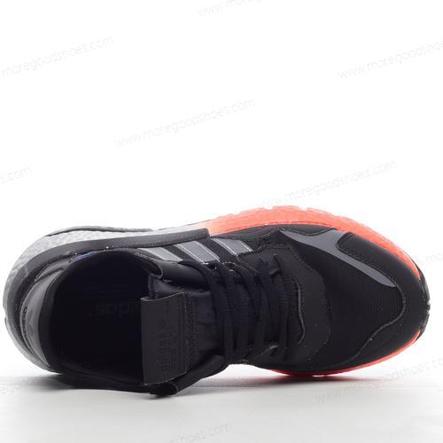 Cheap Shoes Adidas Nite Jogger Black Orange Silver FY3686