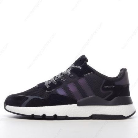 Cheap Shoes Adidas Nite Jogger ‘Black Purple’