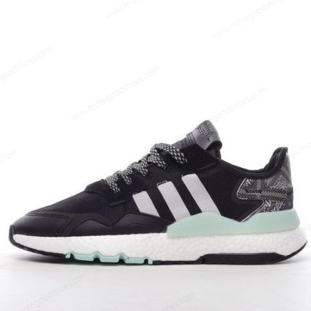 Cheap Shoes Adidas Nite Jogger ‘Black White’ FW6687