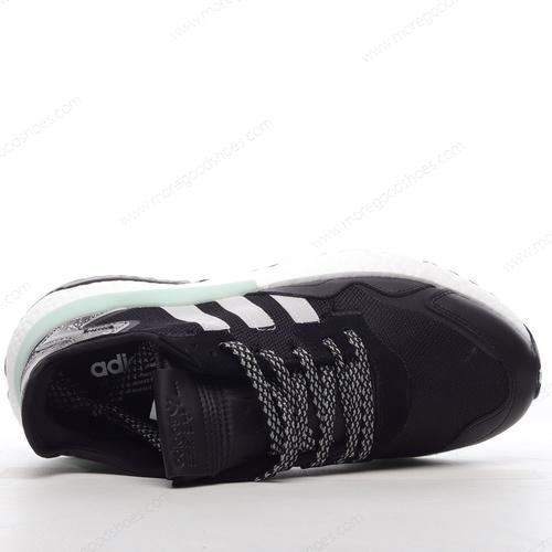 Cheap Shoes Adidas Nite Jogger Black White FW6687