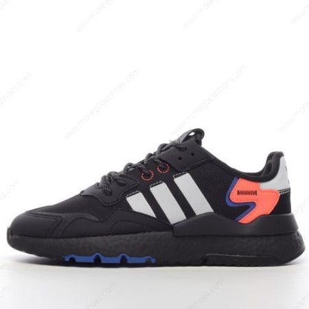 Cheap Shoes Adidas Nite Jogger ‘Black White Orange’ FX6834