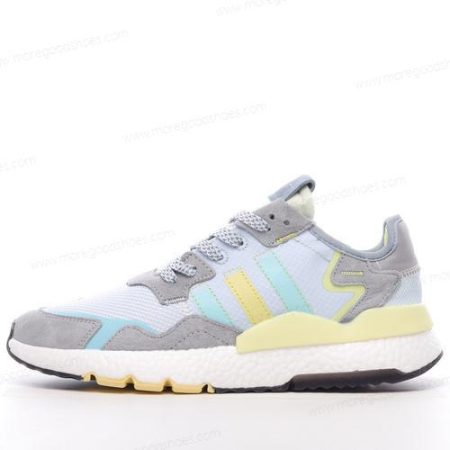 Cheap Shoes Adidas Nite Jogger ‘Grey Blue Yellow’ FX7460