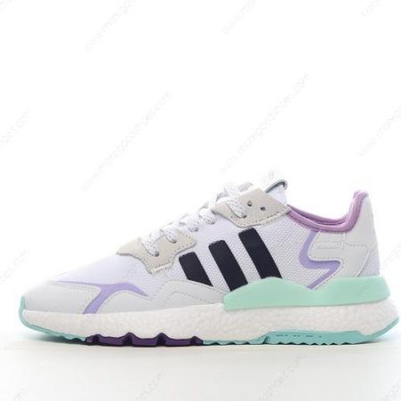 Cheap Shoes Adidas Nite Jogger ‘Purple Green White’ FW6702
