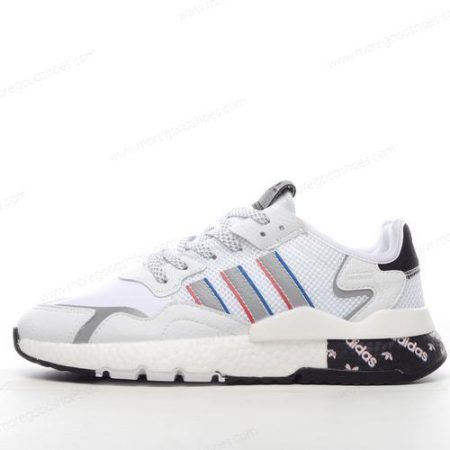 Cheap Shoes Adidas Nite Jogger ‘White Black Silver’ H01719
