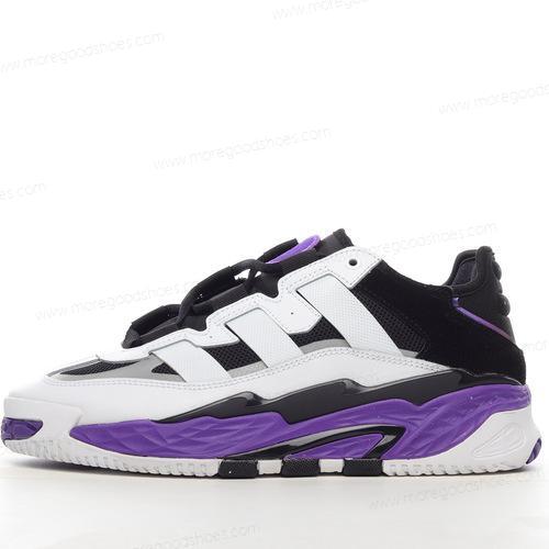 Cheap Shoes Adidas Niteball Purple White Black