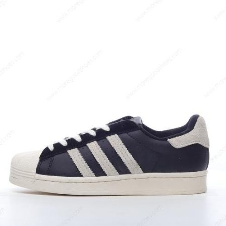 Cheap Shoes Adidas Originals Superstar ‘Dark Blue White Black Grey’