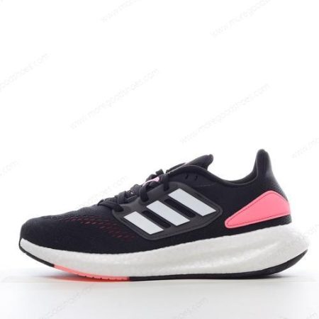 Cheap Shoes Adidas Pureboost 22 ‘Black White Pink’ HQ1458