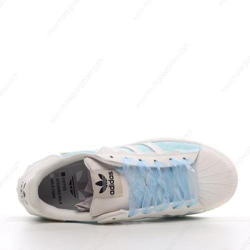 Cheap Shoes Adidas Superstar Blue Grey White GV9655