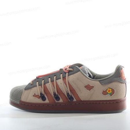 Cheap Shoes Adidas Superstar ‘Brown Grey’