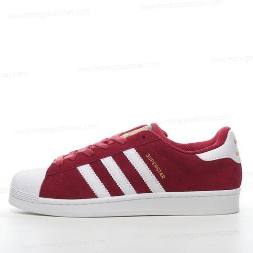 Cheap Shoes Adidas Superstar Red White Gold IE9872