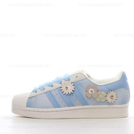 Cheap Shoes Adidas Superstar ‘White Grey Blue’