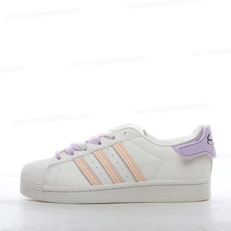 Cheap Shoes Adidas Superstar ‘White Purple Pink’ H03727
