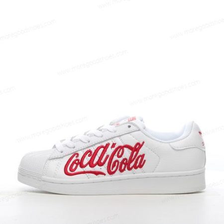 Cheap Shoes Adidas Superstar ‘White Red’