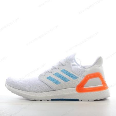 Cheap Shoes Adidas Ultra Boost Primeblue 20 ‘Blue White Orange’ EG0768