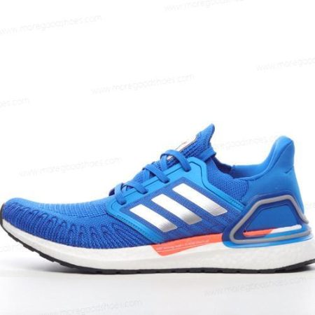 Cheap Shoes Adidas Ultra boost 20 ‘Blue Silver Orange’
