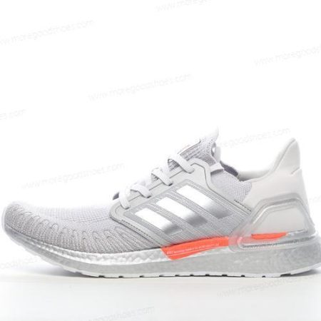 Cheap Shoes Adidas Ultra boost 20 ‘Silver White Orange’ FX7992