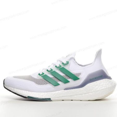 Cheap Shoes Adidas Ultra boost 21 ‘White Green’ FZ2326