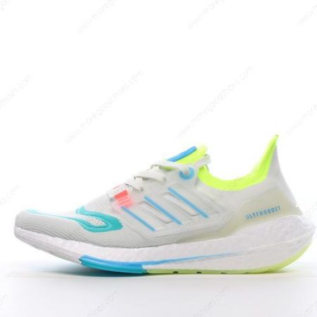 Cheap Shoes Adidas Ultra boost 22 ‘White Green Yellow Blue’ GY8674