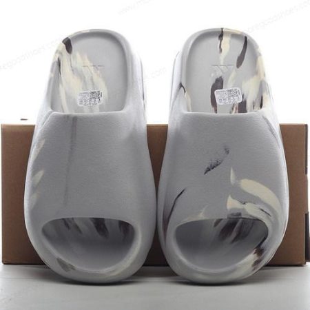 Cheap Shoes Adidas Yeezy Slides ‘White Grey’ GZ5553