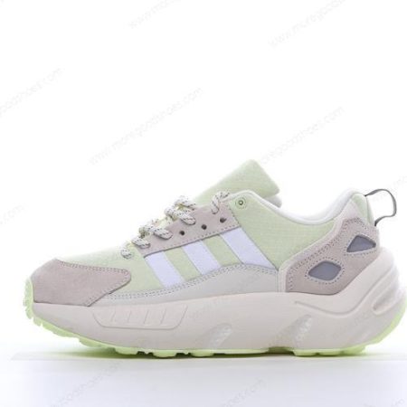 Cheap Shoes Adidas ZX 22 Boost ‘White Yellow’ GY5271
