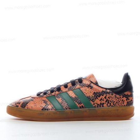 Cheap Shoes Adidas x GUCCI ‘Green Black Brown Orange’