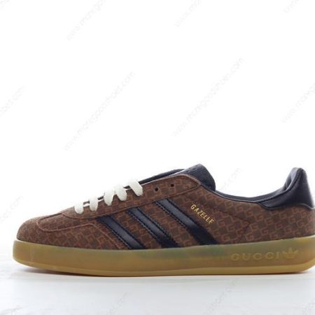Cheap Shoes Adidas x Gucci Gazelle ‘Brown’ 707847-AAA2V-8546